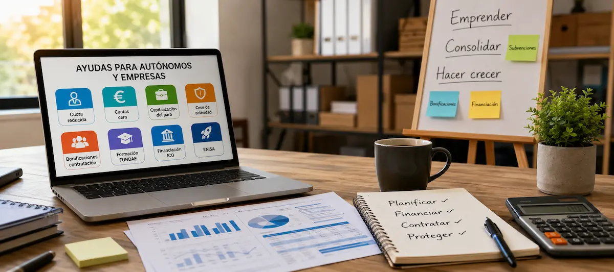 Autónomos, emprendimiento y empresas