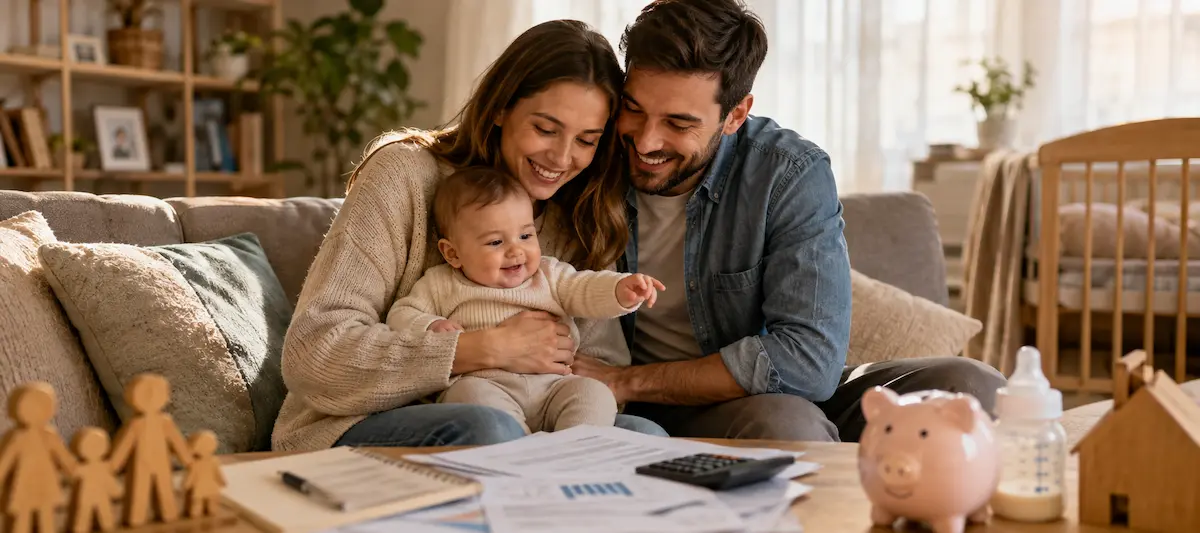 Familias, nacimiento e infancia