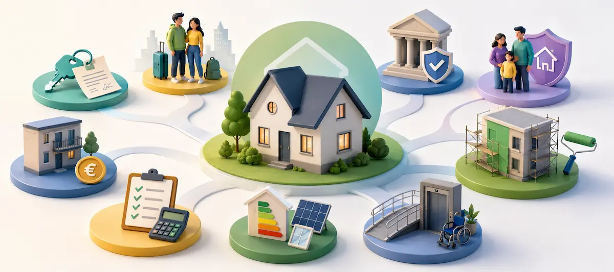 Vivienda, alquiler y rehabilitación