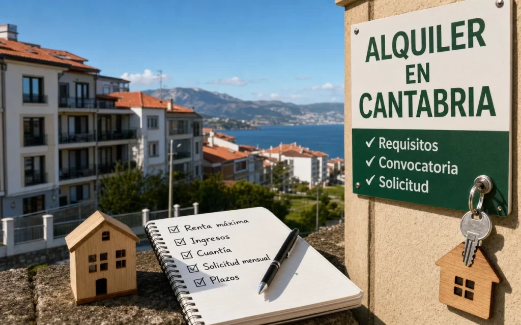 Ayudas al alquiler en Cantabria: requisitos, convocatoria y cómo solicitarlas