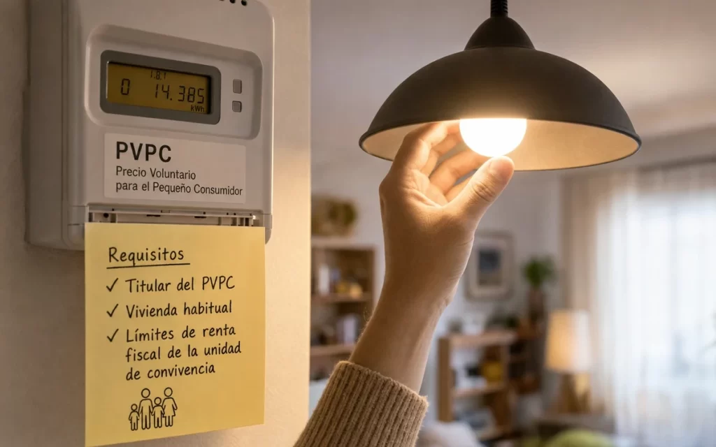 Bono social eléctrico: requisitos y límites de ingresos