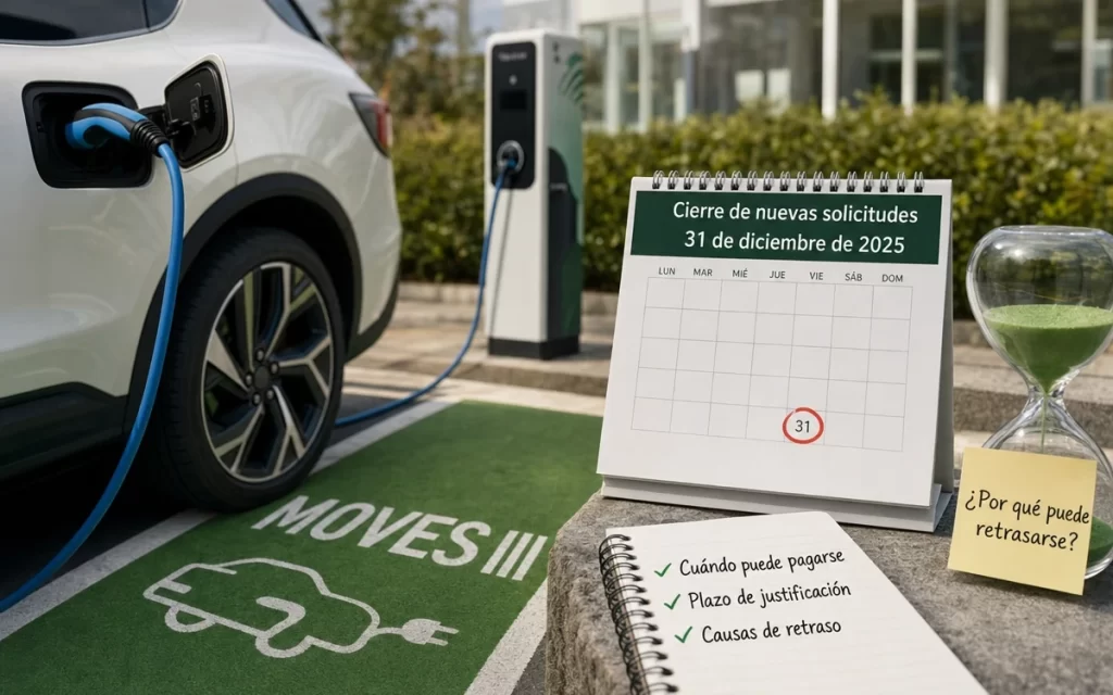 Cuándo se cobra la ayuda MOVES III 2025 y por qué puede retrasarse